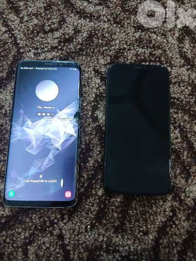 iphone x & samsung s9+