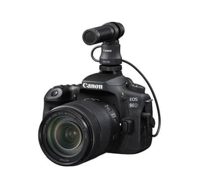 Canon DM-E100 Directional Microphone – Clear Audio for Canon Cameras