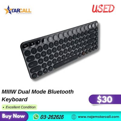 MIIIW Dual Mode Bluetooth Keyboard