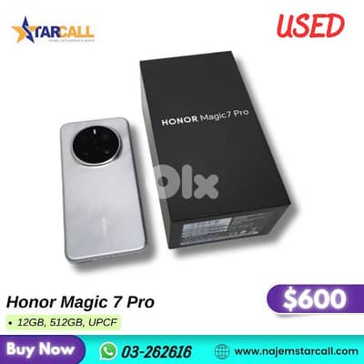 Honor Magic 7 Pro  12GB, 512GB, UPCF