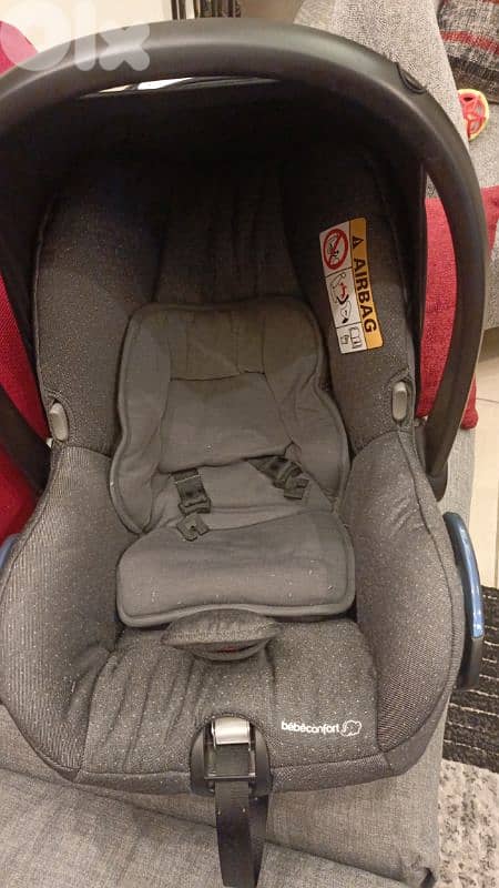 for sale used car seat with stroller 1