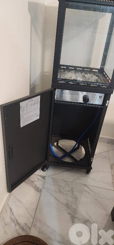 queen chef glassout heater 2