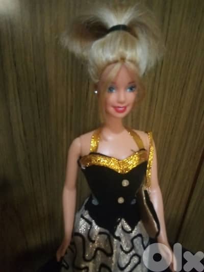 Barbie FASHION FUN Rare Mattel 99 great doll, long skirt+top+shoes+bag
