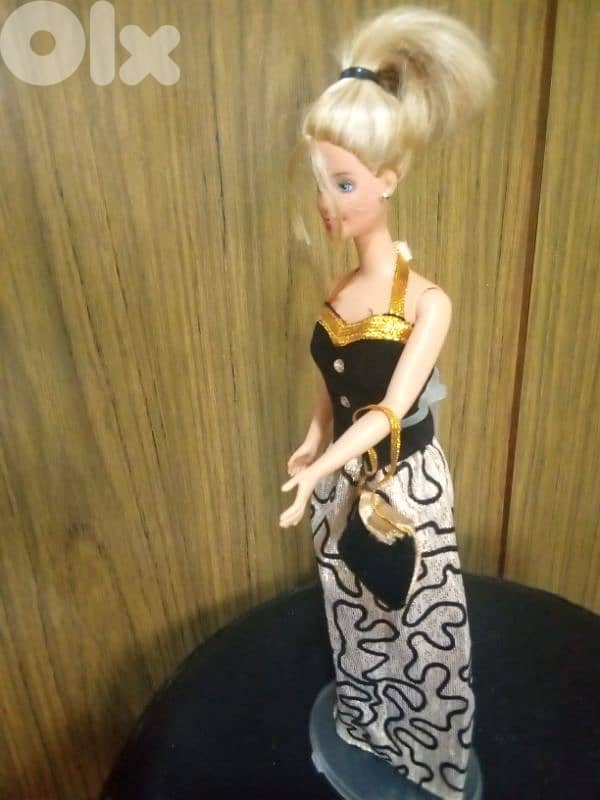 Barbie FASHION FUN Rare Mattel 99 great doll, long skirt+top+shoes+bag 4