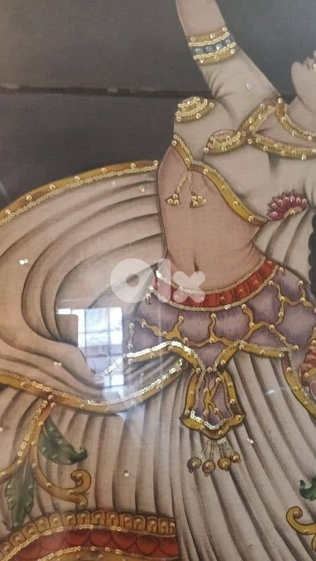 Rare 160-year-old original Indian artwork – below market value. 2