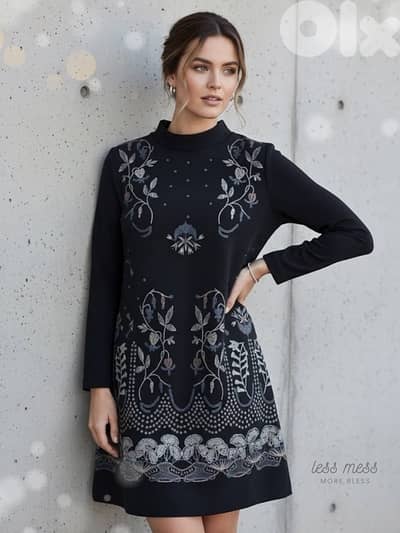 ZARA RETRO STYLE DRESS NEW IN TAG