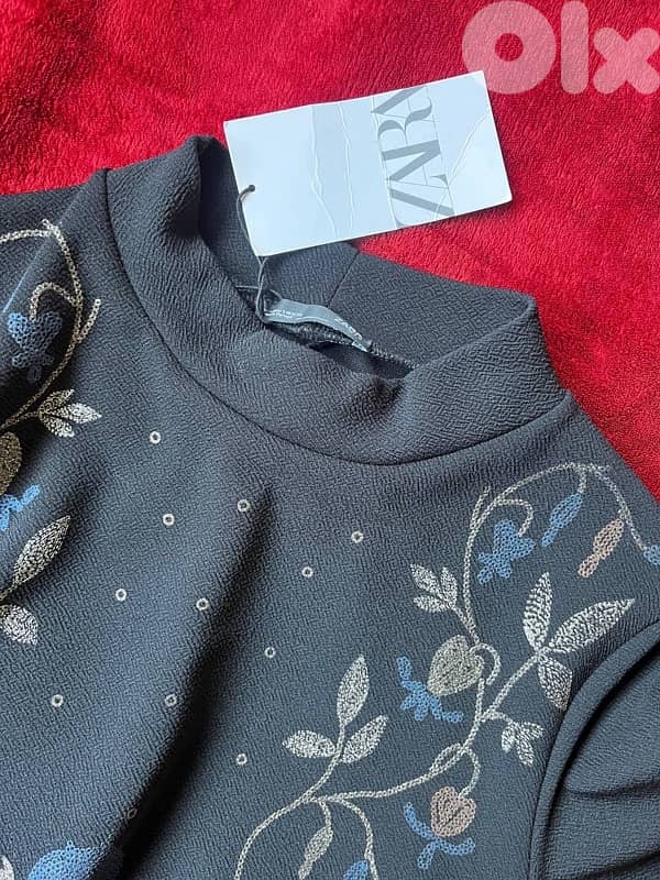 ZARA RETRO STYLE DRESS NEW IN TAG 3