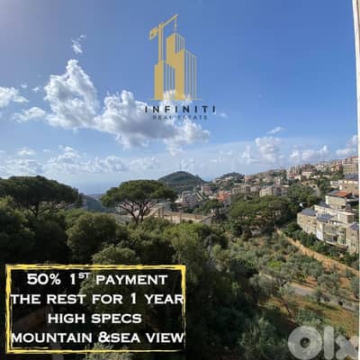 Brand New 120 SQM Apartment | Sea & Mountain View | Prime Location