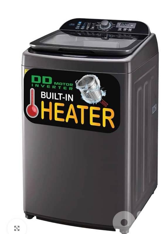 Campomatic, 23KG Top Load Washer, Built In Heater, DD Inverter Motor 1