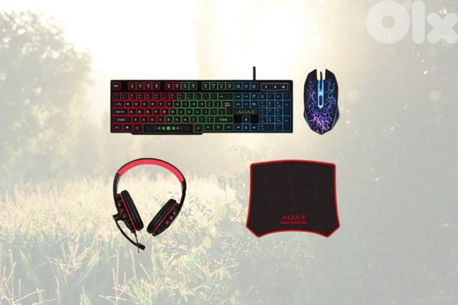 Monitor + RGB Gaming Set for ONLY $200! 1