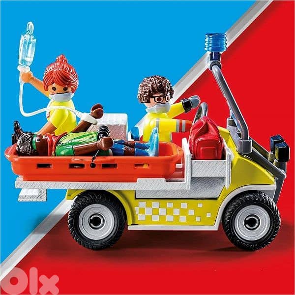 Playmobil 71204 (Limited Quantity) (City Life - Rescue Cart) 1
