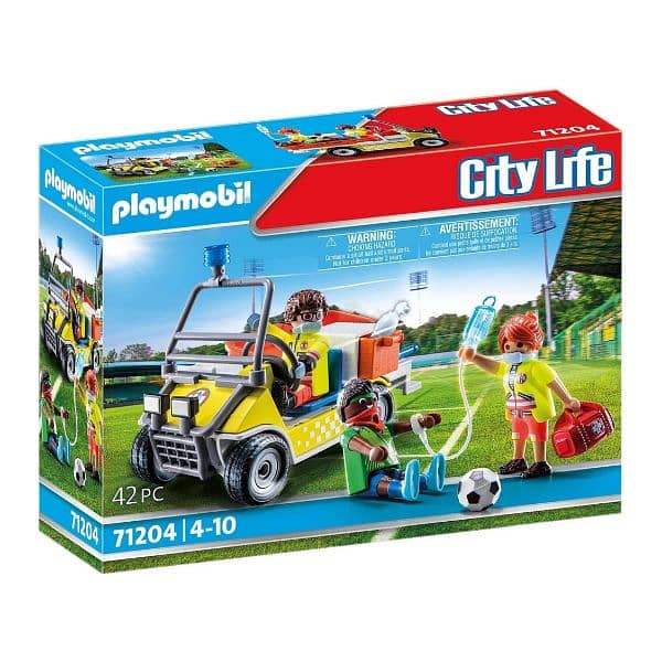 Playmobil 71204 (Limited Quantity) (City Life - Rescue Cart) 4