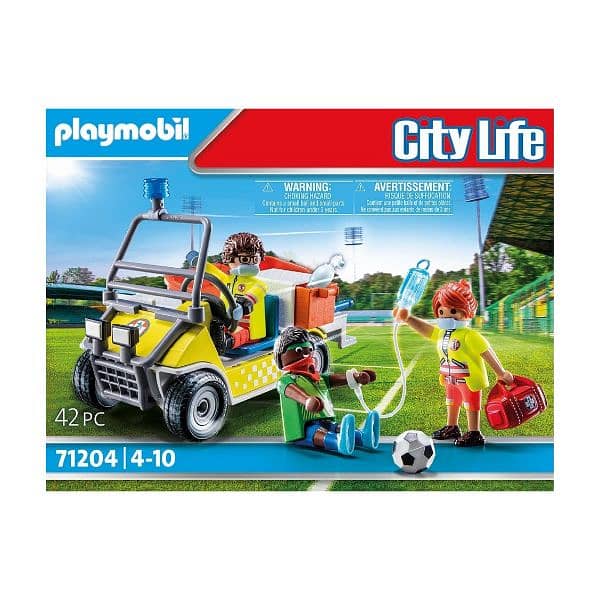 Playmobil 71204 (Limited Quantity) (City Life - Rescue Cart) 5