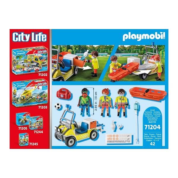 Playmobil 71204 (Limited Quantity) (City Life - Rescue Cart) 7