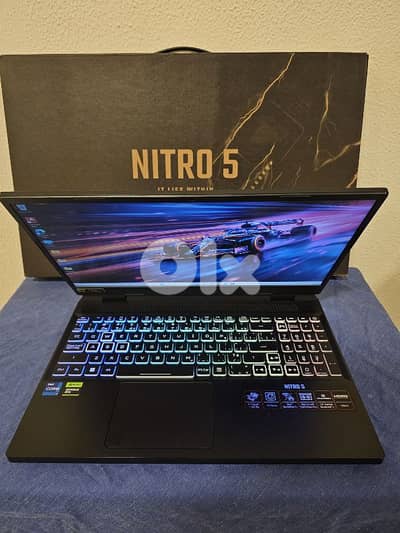 in box gaming laptop used 3days rtx 4050 core i7-12650H