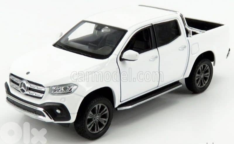 Mercedes X-class Pickup 208 diecast car model 1;24 1