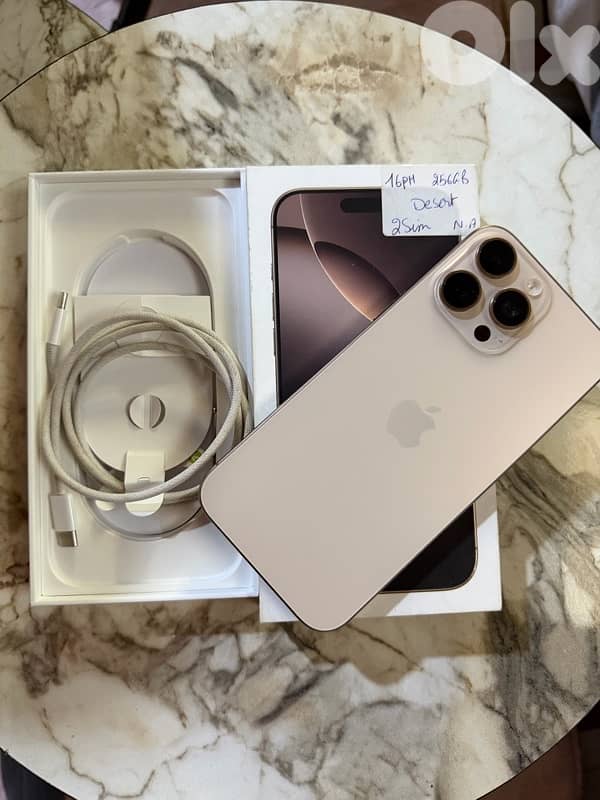 iphone 16 pro max 256 gb 2 sim 1