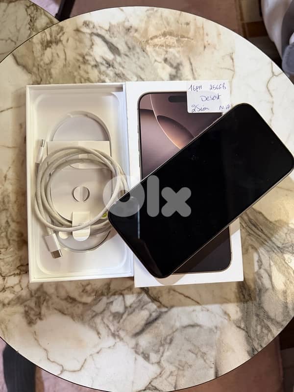 iphone 16 pro max 256 gb 2 sim 2