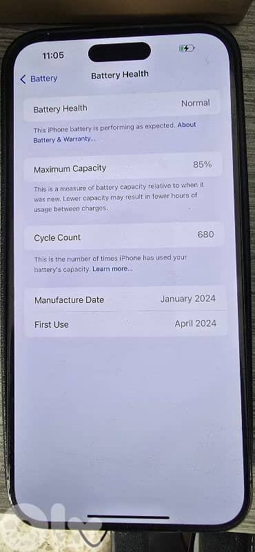 15 pro max 256 e sim