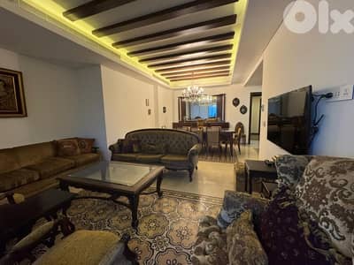 FURNISHED APT IN AIN EL MRAISSEH PRIME | SEA VIEW | TERRACE | JNR-345