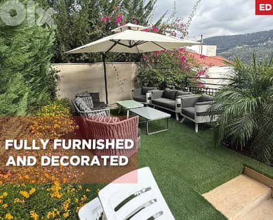beautifully decorated , Fully furnished in baabdat REF#ED127740