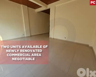 Newly Renovated Commercial Shops, Qoubbe Tripoli REF#PC131121