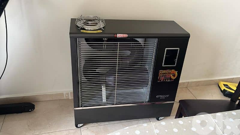 Camry infrared tube heater with fan 1