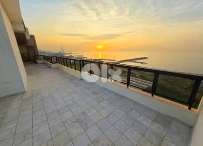 Apartment for sale in Kaslik Open sea and Mountain view + Terrace