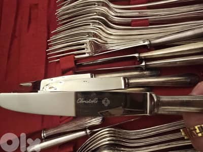 Crystofel spoons, forks and knifes