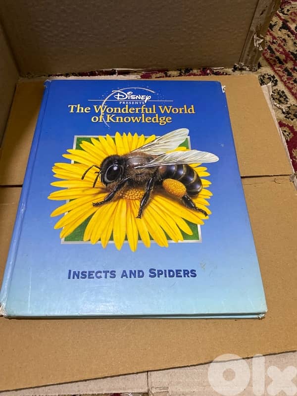 vintage collection books from Disney the wonderful world of knowledge 1
