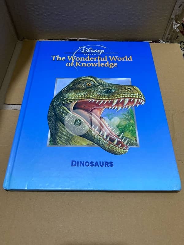 vintage collection books from Disney the wonderful world of knowledge 7