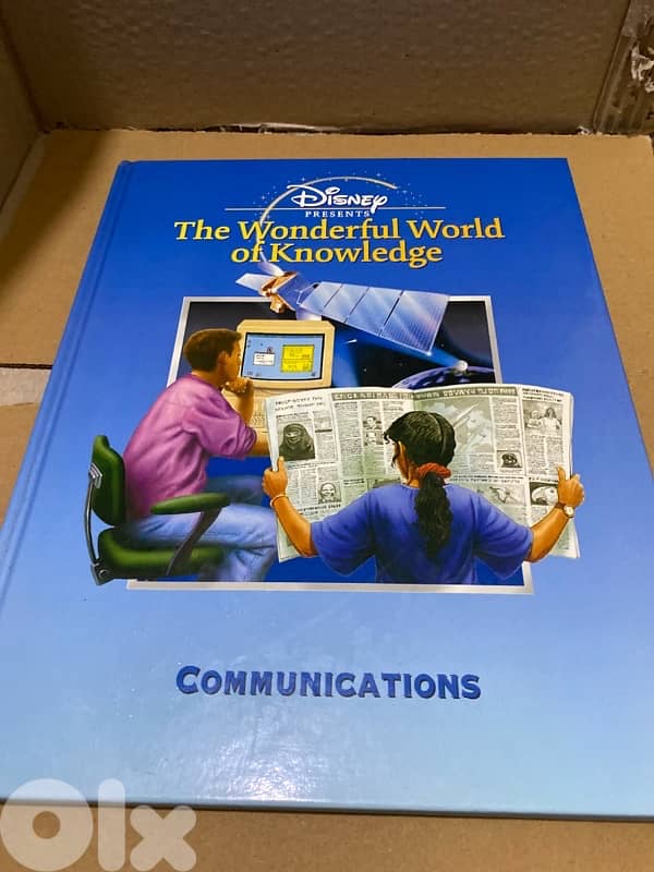 vintage collection books from Disney the wonderful world of knowledge 9