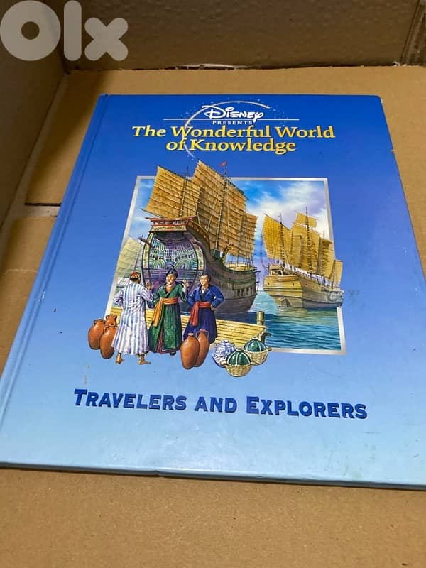 vintage collection books from Disney the wonderful world of knowledge 10