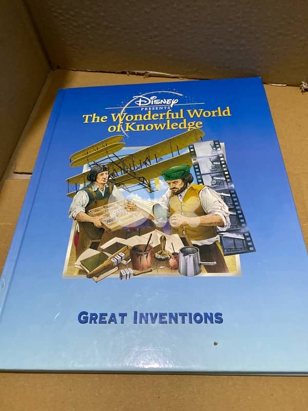 vintage collection books from Disney the wonderful world of knowledge 16