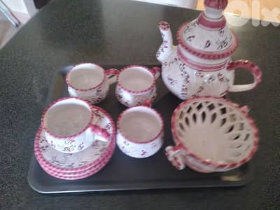 Coffee set , Tunisian ceramic