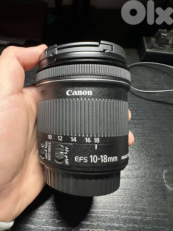 Canon EOS 2000D with 10-18mm Canon 2