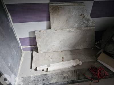 مجلى رخام ابيض