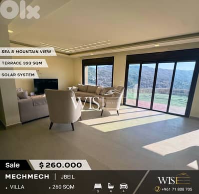 Stunning 260 SQM Fully Furnished Villa for SALE in Mechmech – Jbeil!
