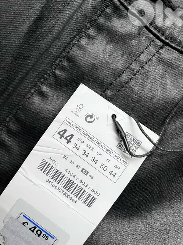 ZARA men new in tag skinny fit  premium pant 12