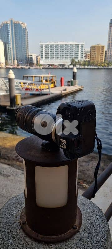 Canon EOS R with Lens Adapter and 70 200 f2.8 Tamron 5