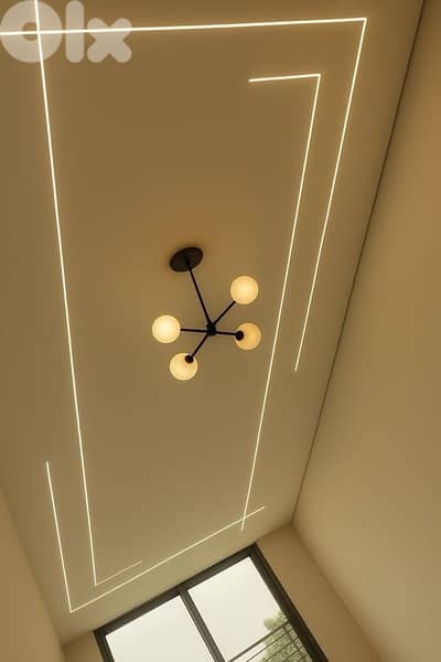 ديكورات جبسم بورد واسقف مستعارة بااسعار مدروسة