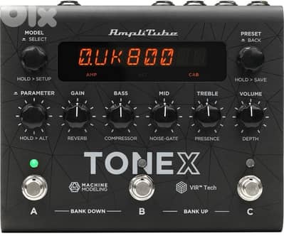 TONEX Guitar Pedal + TONEX Max full license and Amplitube 5 Full