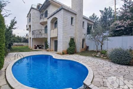 HIGH-END VILLA WITH PRIVATE POOL AND GARDEN IN BAABDAT PRIME, (BB-223)
