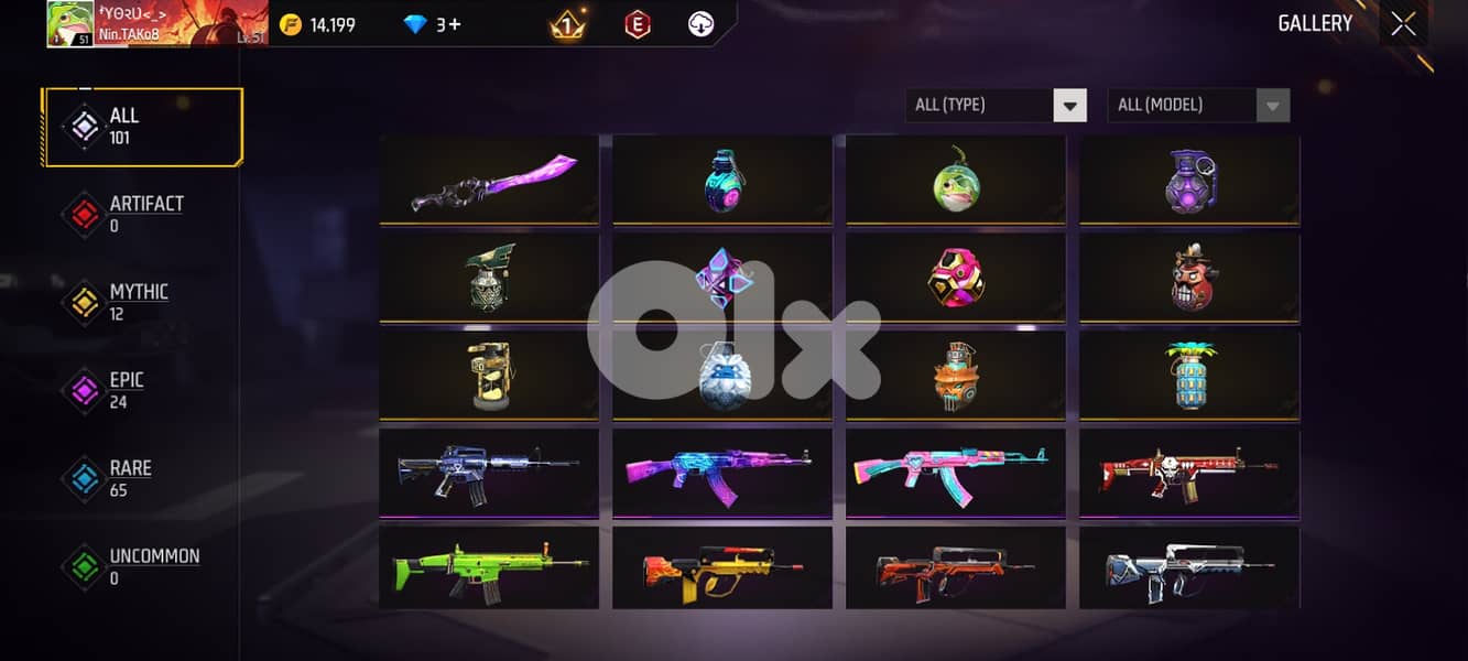 Acounr freefire for sell 2