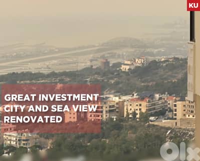Investment Opportunity /City& Sea View/ Bchamoun Maderes-REF#KU131132