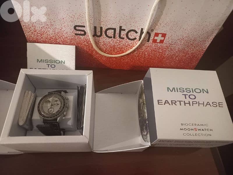Omega Swatch - Mission To Earth Phase 1