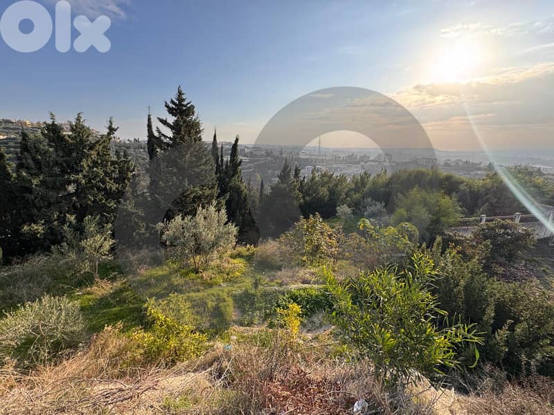 830 SQM Land with Sea View and 30/60 Zoning in Ghazieh ! REF#BH131140 2