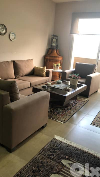 FULLY FURNISHED APARTMENT FOR RENT IN MANSOURIEH 3 BEDS, (MANR-143)
