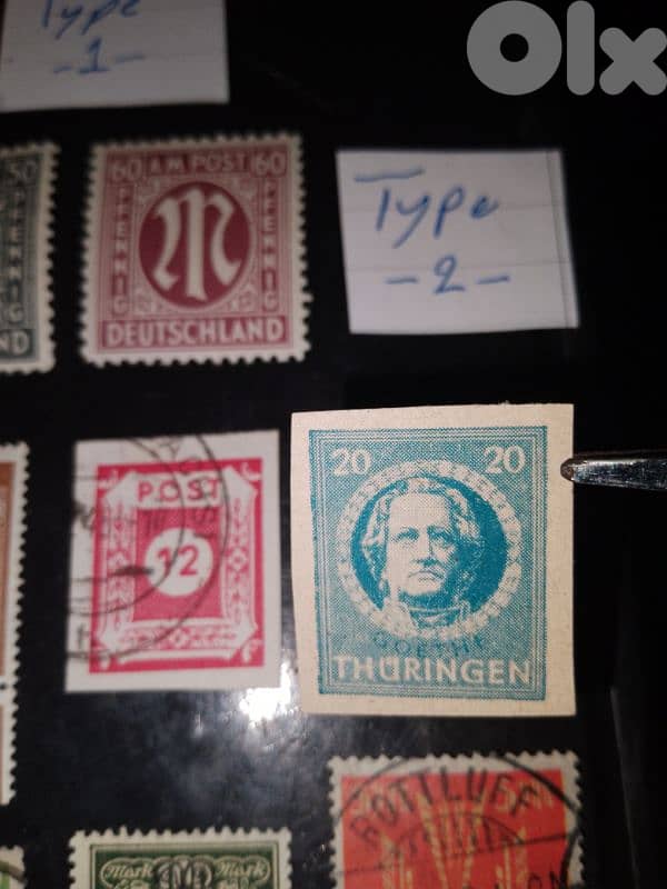 Germany rare stamps 1