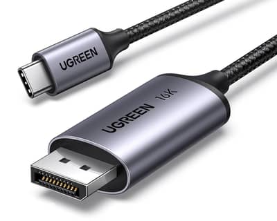 UGREEN USB-C to DisplayPort 8K Cable – Crystal Clear Video & Audio